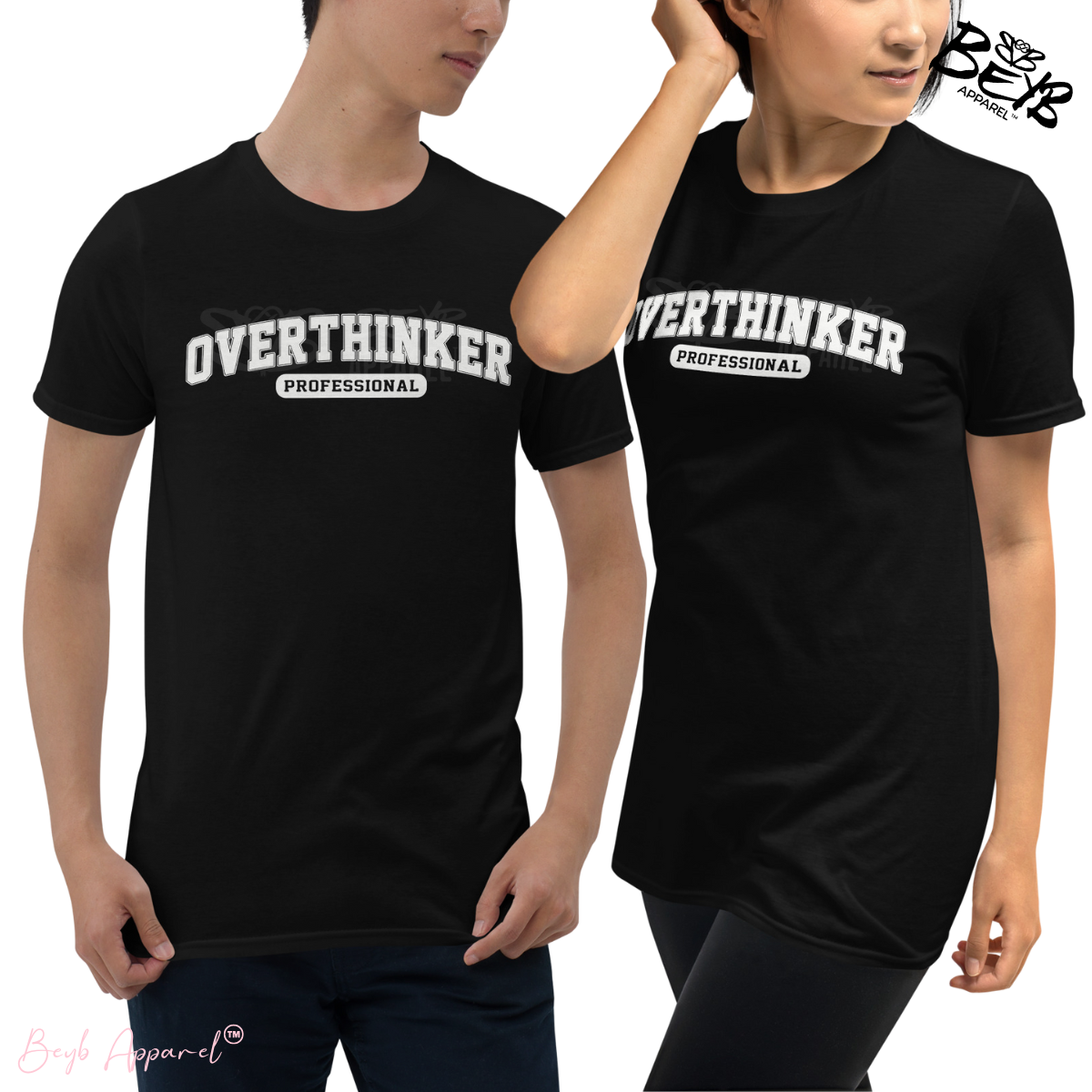 Overthinker Varsity White